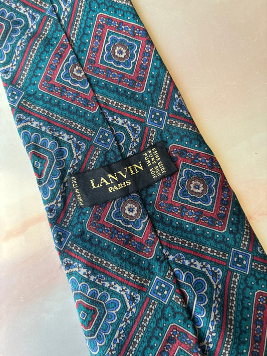 Cravatta Vintage Lanvin Paris #058