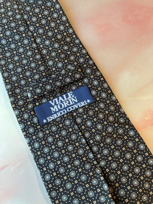 Cravatta Vintage Enrico Coveri a pois #084