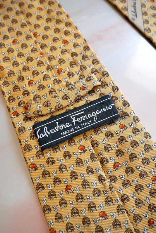 Cravatta Vintage Salvatore Ferragamo #053