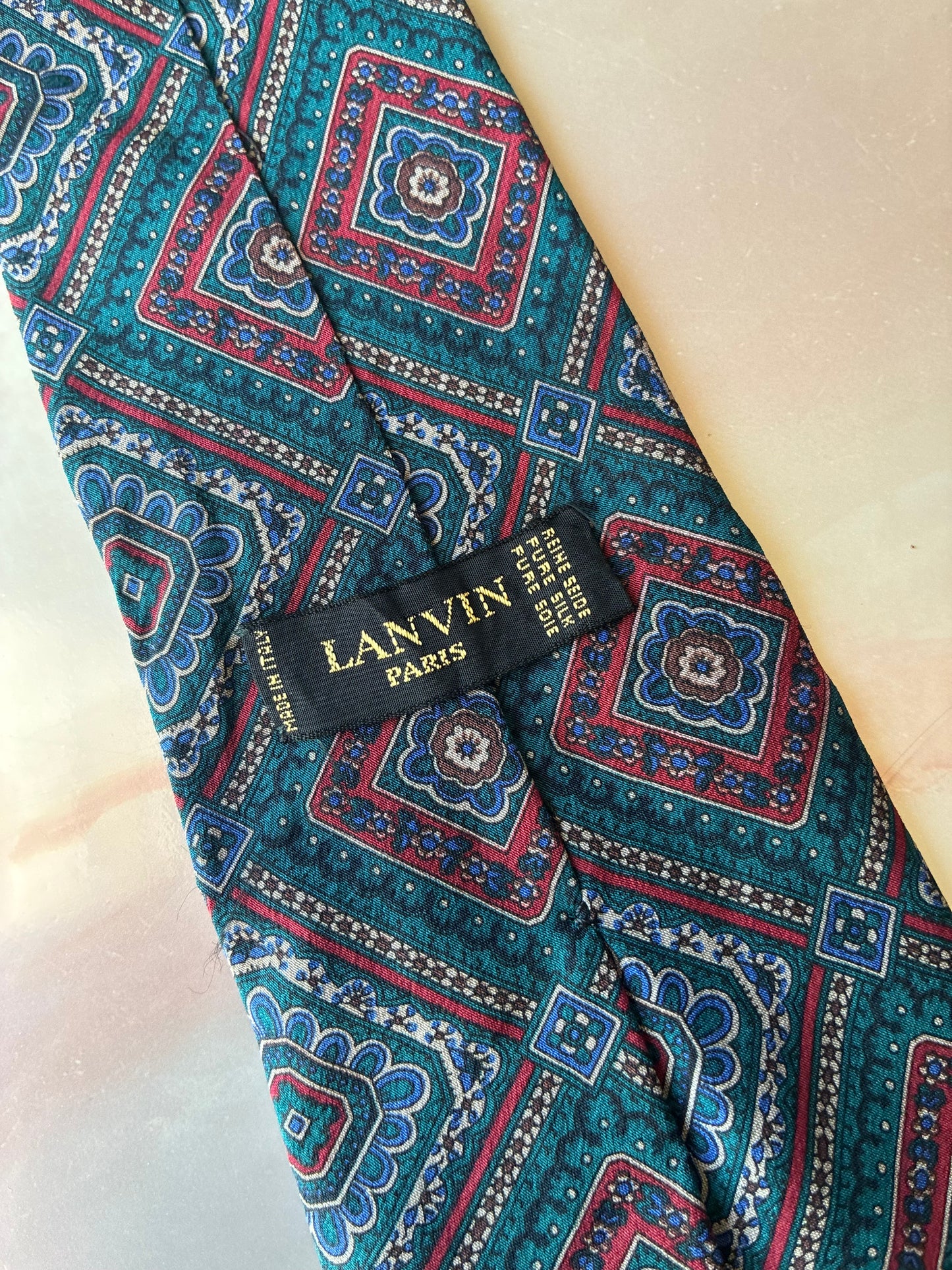 Cravatta Vintage Lanvin Paris #058