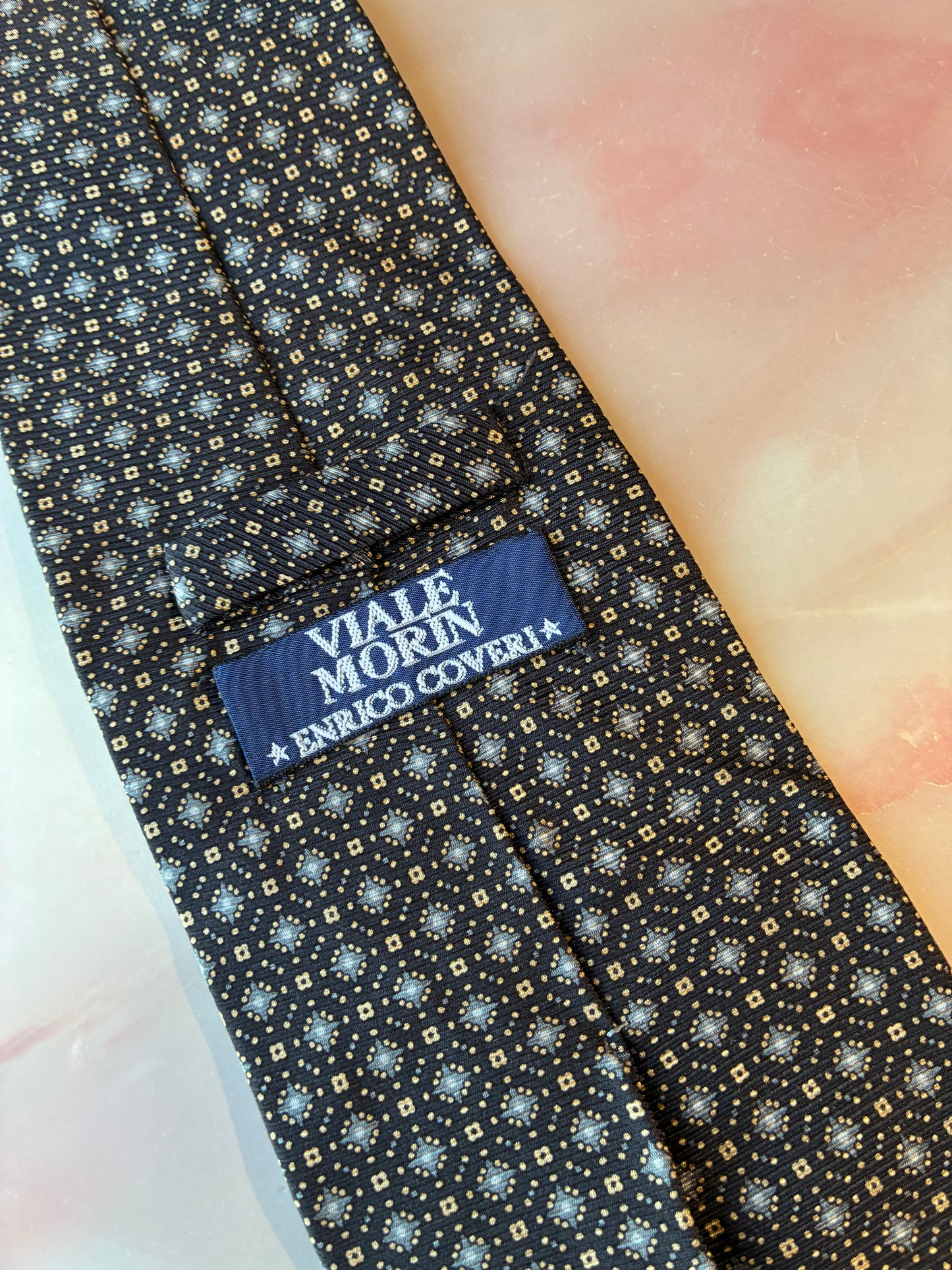 Cravatta Vintage Enrico Coveri a pois #084