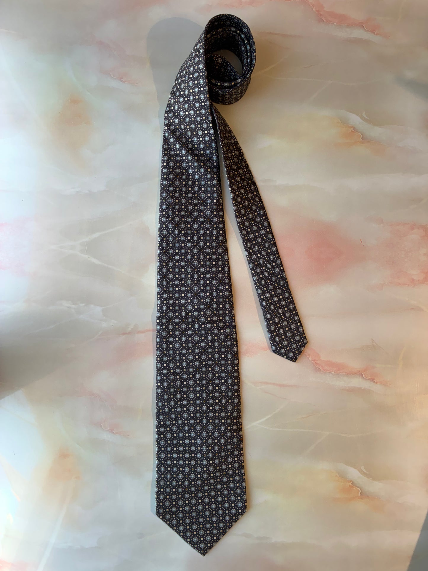 Cravatta Vintage Enrico Coveri a pois #084