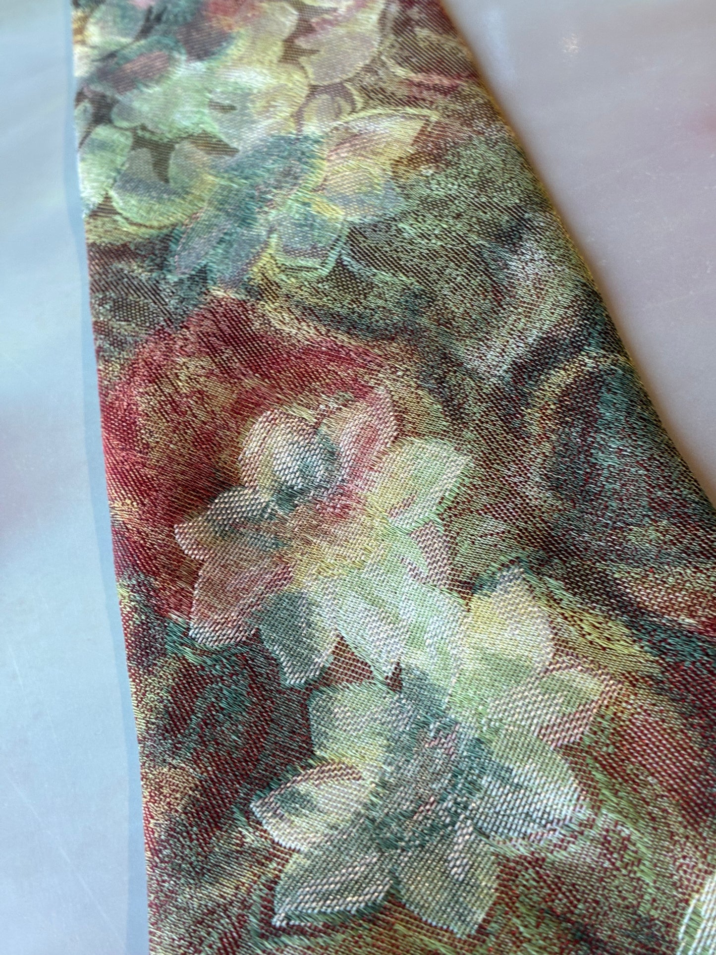 Cravatta Vintage New Fast floreale #102