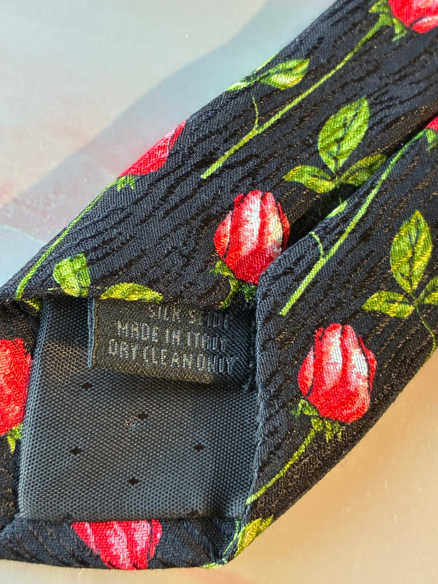 Cravatta Vintage Contrada in seta #099