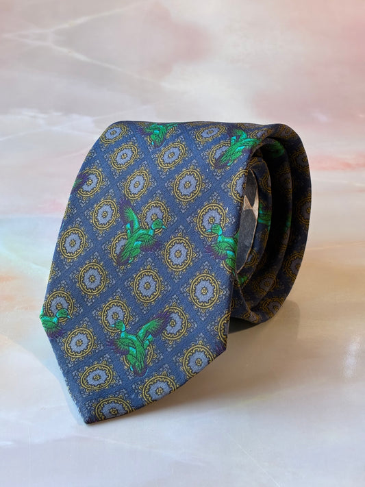 Cravatta Vintage Tino Cosma in seta #095