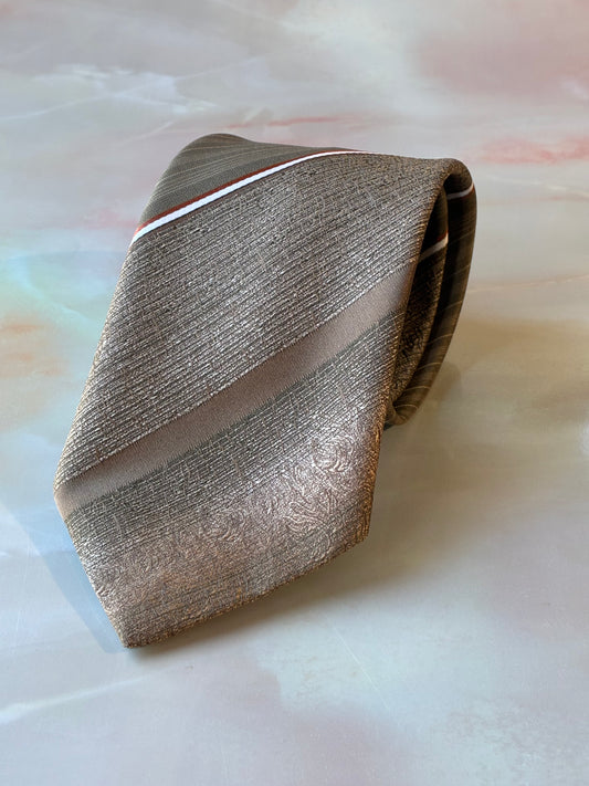 Cravatta Vintage a righe Striebnig #094