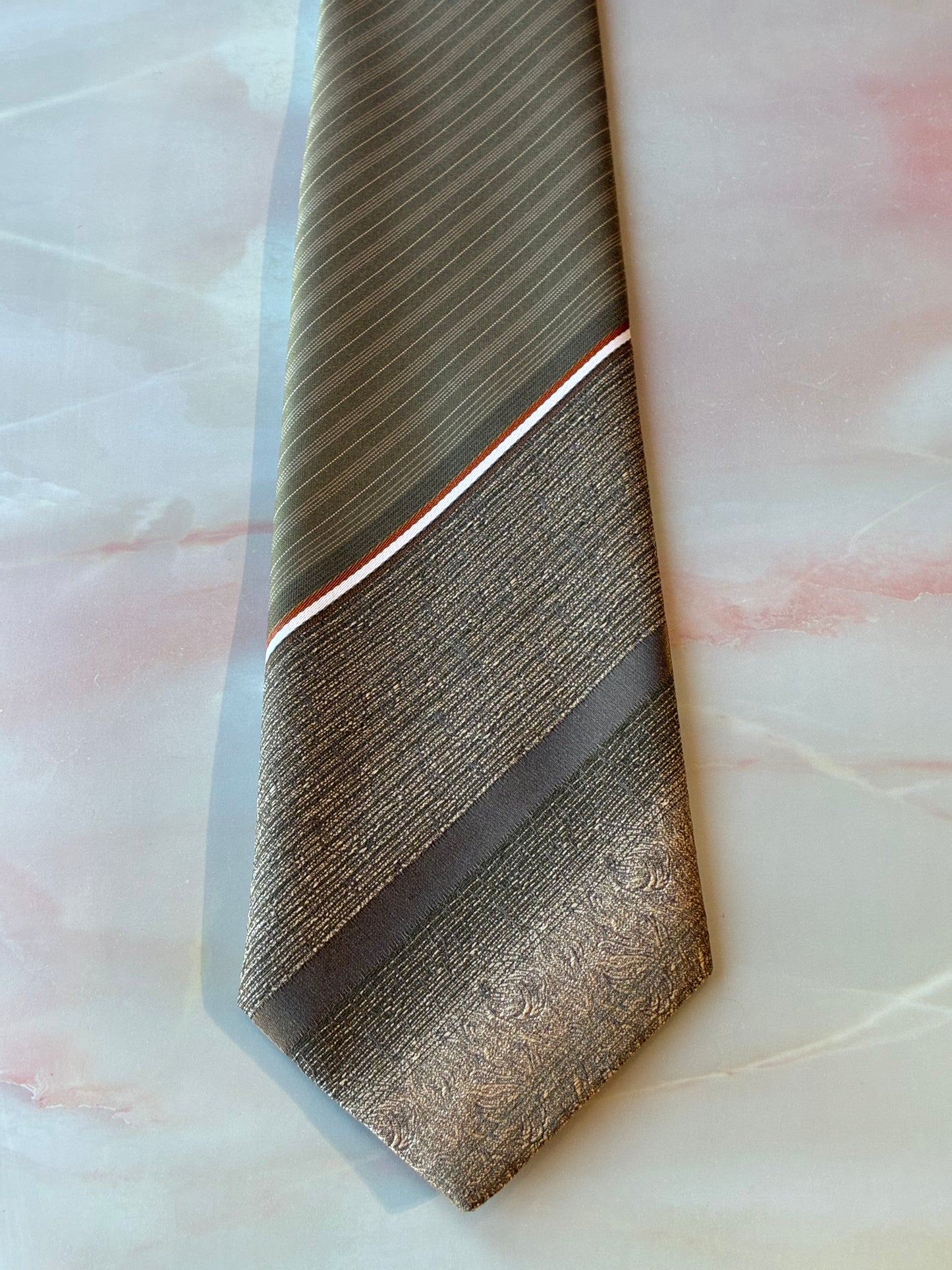 Cravatta Vintage a righe Striebnig #094