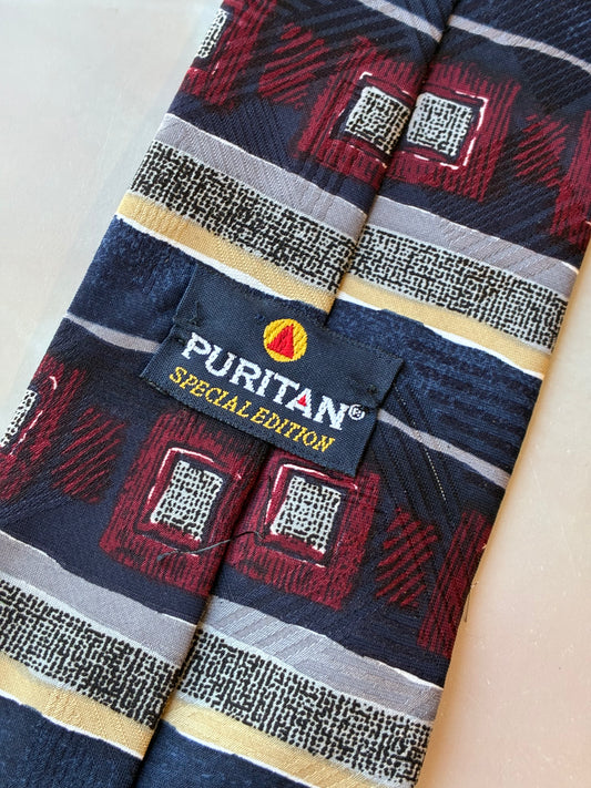 Cravatta Vintage Made in USA Puritan #093