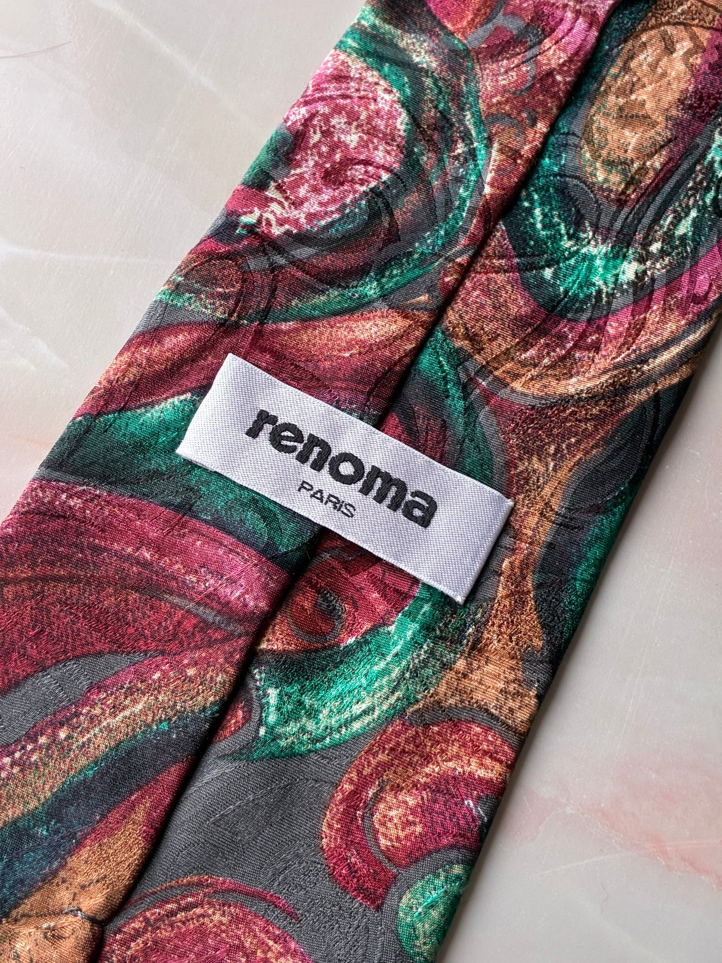 Cravatta Renoma Paris in Seta Astratta #114