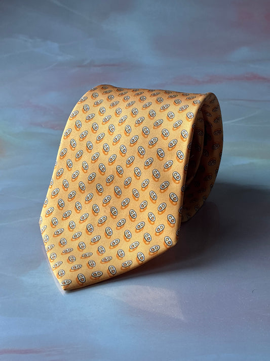 Cravatta Hermès in Seta Astratta #110