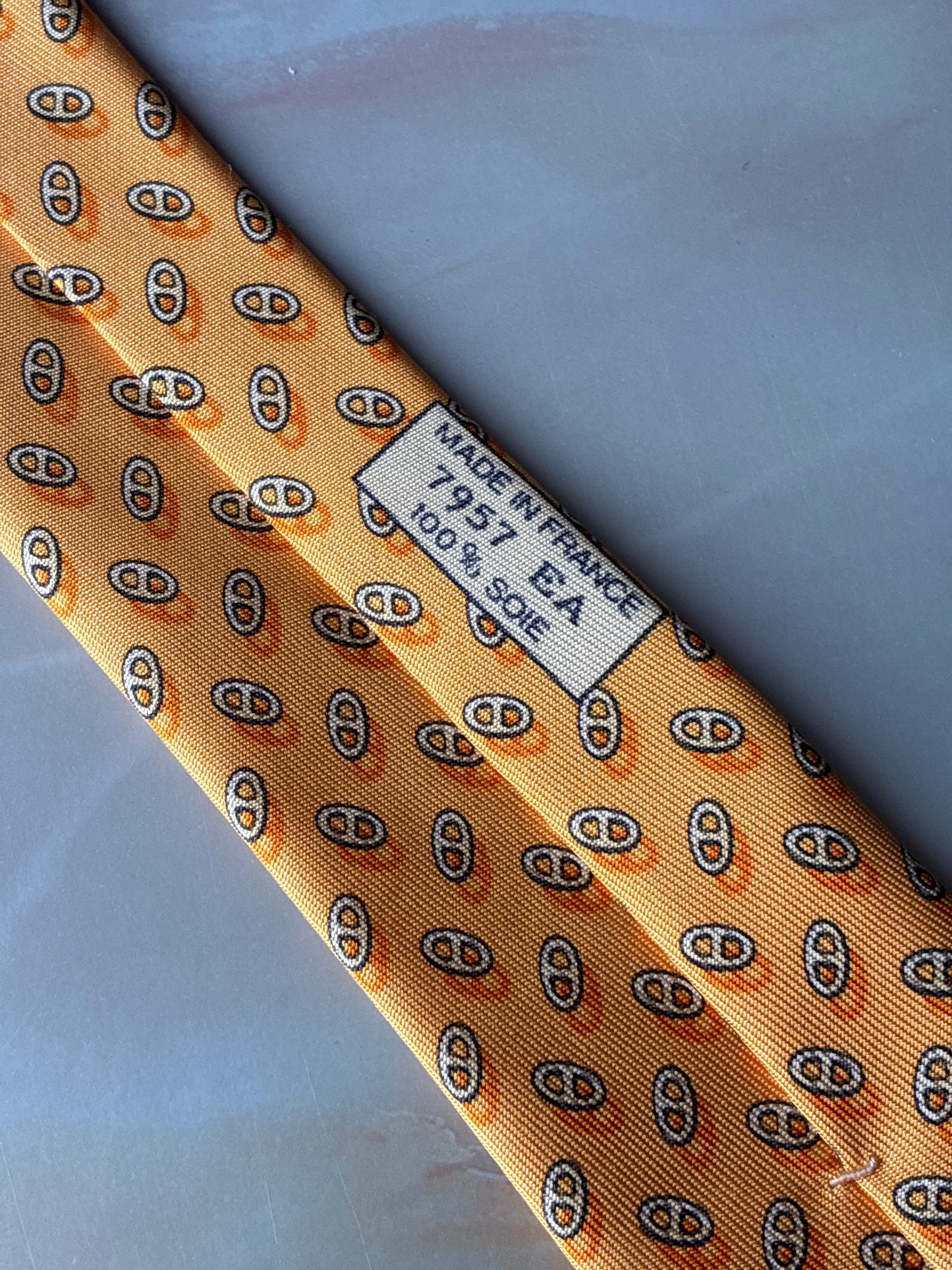 Cravatta Hermès in Seta Astratta #110