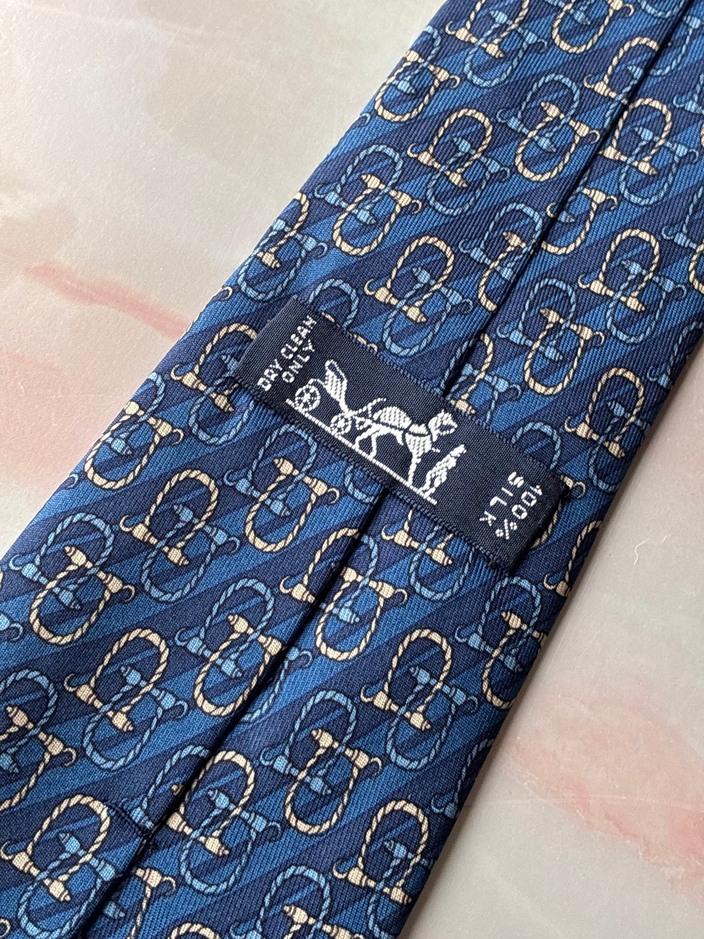 Cravatta Hermès in Seta Astratta #109
