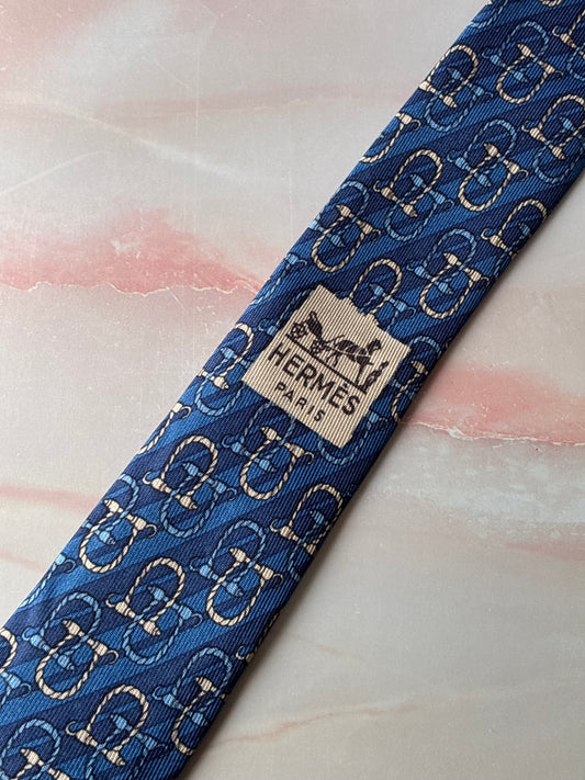 Cravatta Hermès in Seta Astratta #109